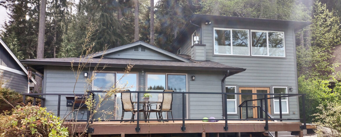 Glass Railing Deck